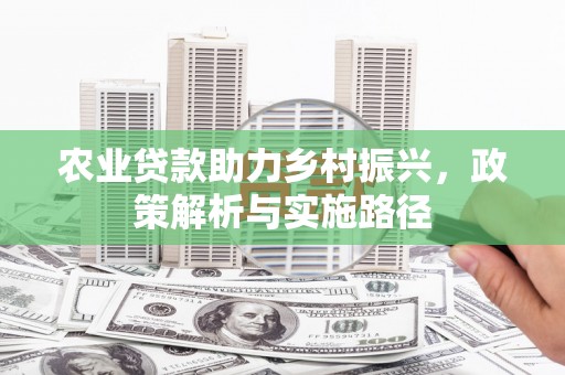 外埔农业贷款助力乡村振兴，政策解析与实施路径