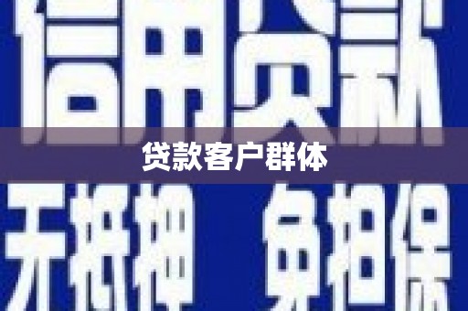 竹崎贷款客户群体