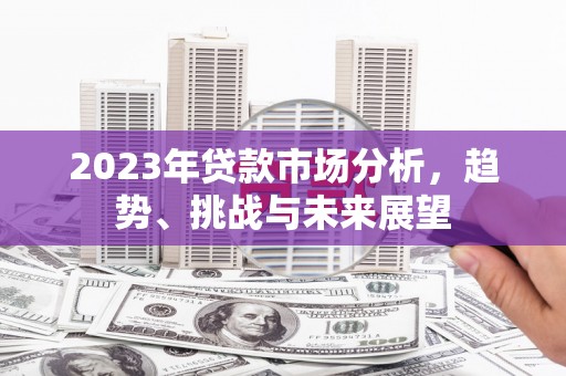 白山2023年贷款市场分析，趋势、挑战与未来展望