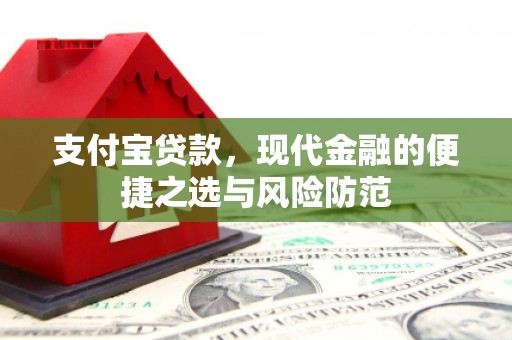 岱山支付宝贷款，现代金融的便捷之选与风险防范