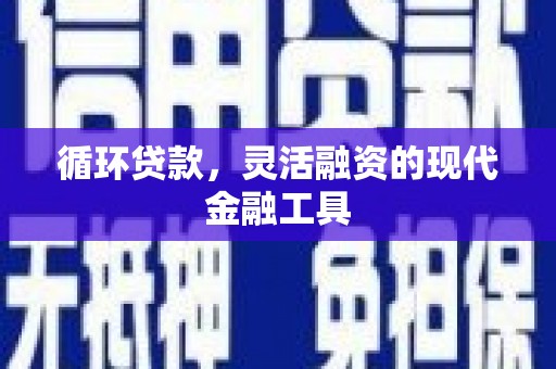 滨州循环贷款，灵活融资的现代金融工具