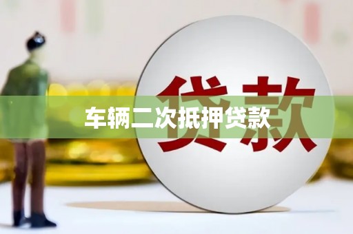 乌恰车辆二次抵押贷款