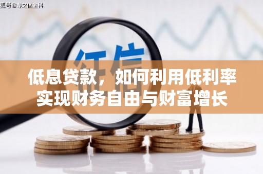 中区低息贷款，如何利用低利率实现财务自由与财富增长
