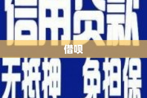 新洲借呗